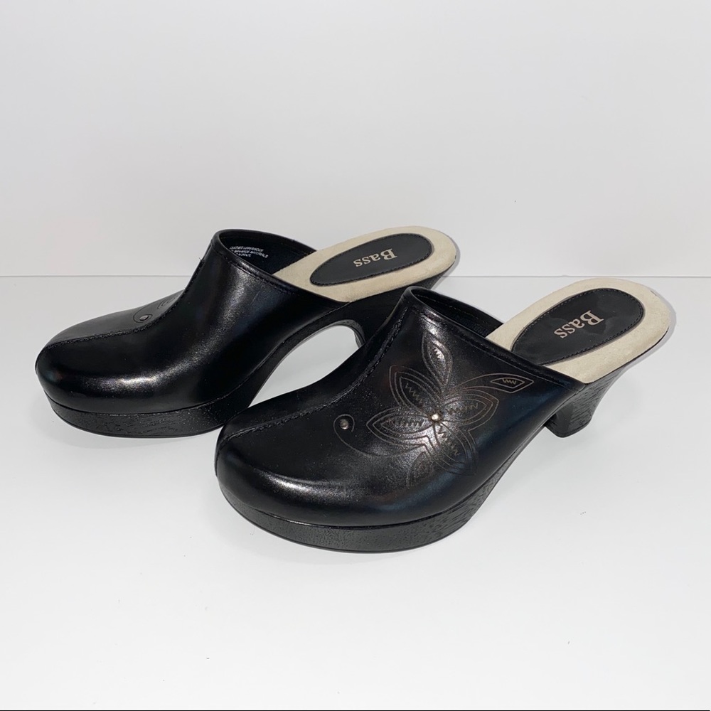 Bass Women’s Chunky Slip On Heels Size 8M NWOT